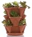 Self-Watering Stacking Planter - Terracotta