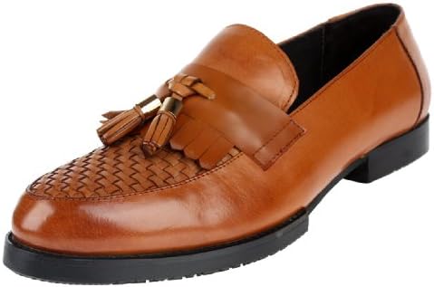 LIDIYA Mens Stylish Fashion Casual Tassel Loafer Driving Shoes