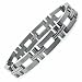 Titanium Link Bracelet Satin High Polish 8.5