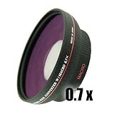 0.7x WEITWINKELKONVERTER mit MAKROLINSE f�r CANON Powershot G10 , G11 und G12 ...(powered by SIOCORE)von "SIOCORE"