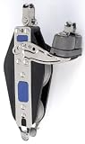 Nautos #92103-Classic line 75 MM -FIDDLE SWIVEL WITH ALUMINUM CAM AND BECKET- 75 mm sheave-long lasting characteristics.Sailboat block