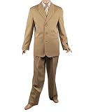 Fubu Taupe Stripe 2-Piece Suit (Sizes 8 - 18)