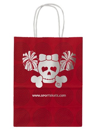 Gift Bag Cheer Red