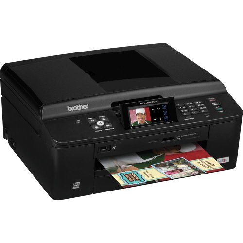 Brother Printer MFCJ625DW Wireless Color Photo Printer with Scanner, Copier and Fax