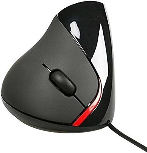 Nicequip TM Wired vertical mouse Superior Ergonomic Design mice 5 Buttons optical usb health mouse for Alleviate Wrist Fatigue Vertical Mouse Optical Mouse Mice Ergonomic Design Gaming Mouse