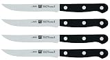Zwilling J.A. Henckels Twin Gourmet High-Carbon Stainless Steel Steak Knives, Set of 4