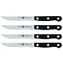 Henckels J A 4 Piece Black Stamped Steak Knife Set 39123-000