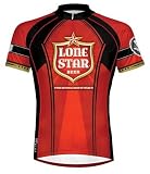 Primal Wear Men's 2010 Pabst Blue Ribbon Lone Star Short Sleeve Cycling Jersey - PBL0J20M