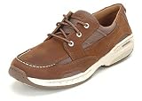 Dunham 3 Eye Boat Tie in Brown