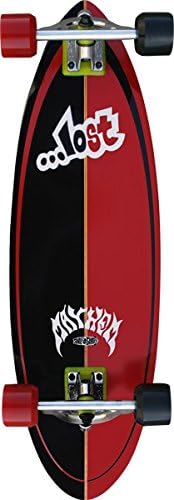 Lost Minidriver Red Complete Skateboard - 9.5" x 31.5"