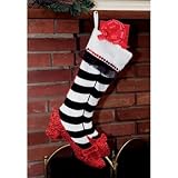 Wizard of Oz Dorothy's Ruby Slippers Christmas Stocking
