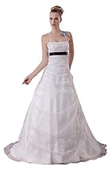 Organza/Satin Corset   Waistline Sleeveless  Dress