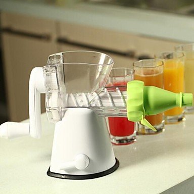 MU Manual Juicer Juice Soybean Milk Machine,ABS+Plastic 37.2¡Á12.5¡Á21.5 CM(14.7¡Á5.0¡Á8.5 INCH) Random Color