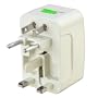 Insten Universal World Wide Travel Charger Adapter Plug, White - by eForCity