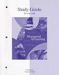 Study Guide to accompany Managerial Accounting