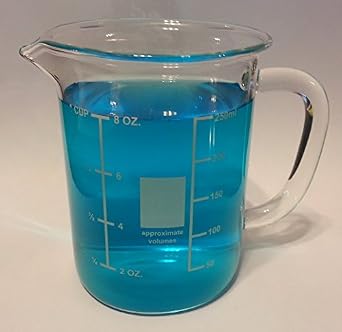 glass beaker mug