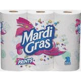 Georgia Pacific #30103 3PK Mardi Gras Towel by Georgia Pacific Corporation