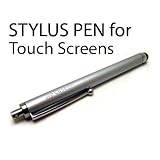 caseen Stylus Pen (Silver) for iPad, iPad 2, iPod touch, iPhone and other touchscreens like Asus Transformer, Acer Iconia, New Nook, Nook Color, Nook Tablet, Kindle Fire, Kindle Touch, Xoom, HP TouchPad, Toshiba Thrive, Playbook, Viewsonic and more