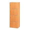 4-Shelf Cubbies - Beech