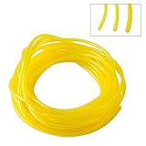 柔らかい ガソリン燃料ガスラインパイプホース トリマーチェーンソーブロワー圧力ワッシャー用 3x5mm (/1/8"/3/16") 10m