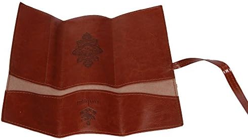 Xhan New Fashion Twilight Retro Style Bandage Synthetic Leather Pen Bag Pencil Case