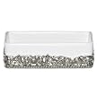 Simply Shabby Chic Soap Dish - Brushed Silver