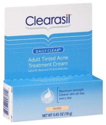 Clearasil Daily Clear Adult Tinted Acne Treat Cream 0.65oz