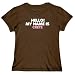 T-Shirt Woman Brown 