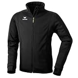 ERIMA Herren Softshelljacke Basic, schwarz, L, 206901