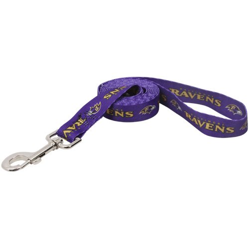 Baltimore Ravens 6' Purple Pet Leash