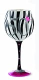 different wine glasses Mud Pie 50 Hand Painted Wine Glass