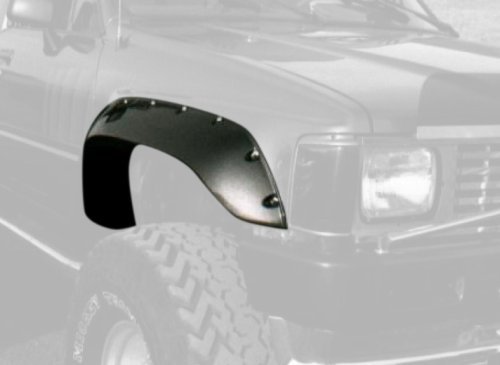 Bushwacker 31009-11 Cut Out Fender Flares - Front Pair