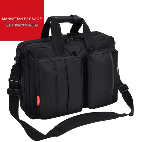 Cover image : MANHATTAN PASSAGE [ZERO GRAVITY] Briefcase (#2470-BK)