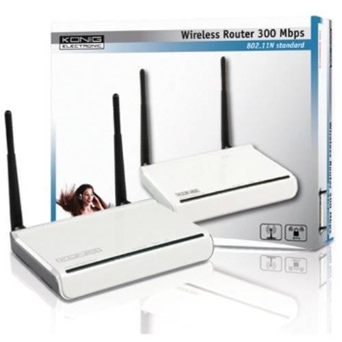 NEDIS GmbH K&ouml;nig WLAN Router 300Mbps 11b/g/n