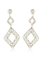 Silver One Pendientes Belle Zirconium