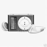 Electronics : 2GB Mini MP3 Player with Built in FM Ipod Shuffle Style in Black