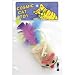 MOUSE, SISAL 2 W/FEATHER TAIL