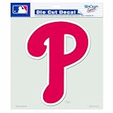 MLB Philadelphia Phillies 8-by-8 Inch Diecut Colored Decal