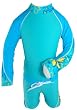 Shoreline UV Sun Protective Girls 2 Piece Set: Long Sleeve Top & Shorts (UPF 50+)
