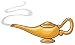 Magic Lamp - 24W x 14H - Peel and Stick Wall Decal by Wallmonkeys