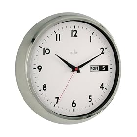 Acctim Strasbourg Day/Date Wall Clock [Electronics]