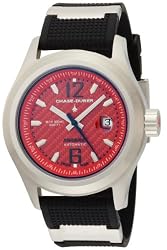 Chase-Durer Men's 990.2RB-RUBB Starburst Automatic Red Carbon Fiber Dial Watch