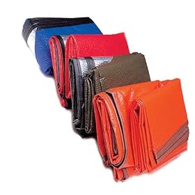 Space All Weather Blanket Red by 