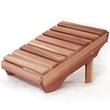 ADIRONDACK OTTOMAN - Cedar Outdoor Chairs and Patio Furniture Sets
