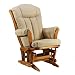 Dutailier Sleigh Glider - Pear/ Beige