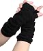 Tabbisocks Harajuku Rug Up Armwarmer Fingerless Gloves - More Colors (Black)