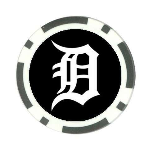 Tigers detroit Poker Chip Card Guard Great Gift Idea