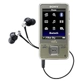 Sony NWZ A 826 N Tragbarer Video-/MP3-Player (Bluetooth) 4 GB gold