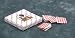 Dollhouse Miniature Pizza Box with Napkins