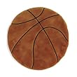North American Bear Co. Sports Collection Baby Cozies (TM) Plush Basketball Toy Blanket- Small Size Is Perfect for Baby!